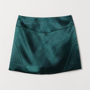 H&M Short Green Skirt